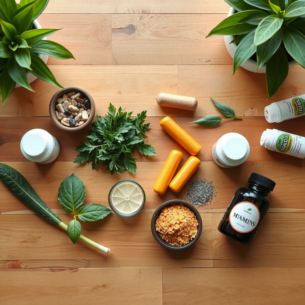 Natural wellness hero background